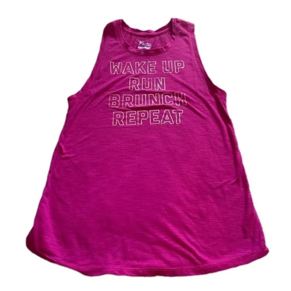 Women's XSmall Pink Workout Tank with GOLD writing​​ - Picture 1 of 5